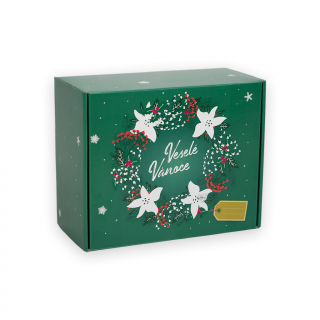 Vánoční dárková krabice na 2 produkty