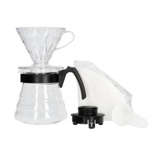 Hario V60-02 startovací sada Craft Coffee Maker černá