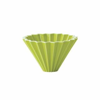 Origami keramický dripper M zelený