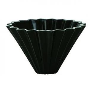 Origami keramický dripper S černý
