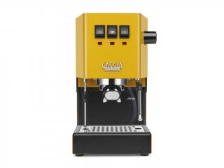 Pákový kávovar Gaggia Classic Evo E24 žlutý