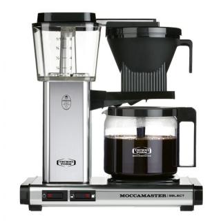 Technivorm Moccamaster KBG-741 Select leskle stříbrný