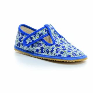 bačkory Beda Blue Flower (BF-060010/W) Velikost boty (EU): 28, Vnitřní délka boty: 180, Vnitřní šířka boty: 73