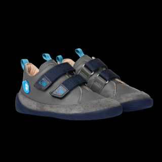 boty Affenzahn Sneaker Leather Buddy Bear Grey/Blue Velikost boty (EU): 26, Vnitřní délka boty: 170, Vnitřní šířka boty: 65