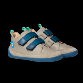 boty Affenzahn Sneaker Leather Buddy Octopus Taupe/Blue Velikost boty (EU): 23, Vnitřní délka boty: 150, Vnitřní šířka boty: 60