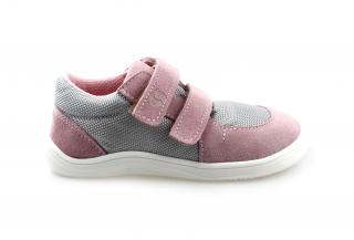 boty Baby Bare Shoes Febo Sneakers Grey Pink Velikost boty (EU): 29, Vnitřní délka boty: 191, Vnitřní šířka boty: 75