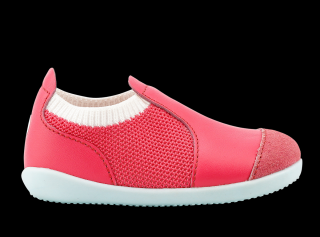 boty Bobux Aktiv Knit Guava White Xplorers Velikost boty (EU): 22, Vnitřní délka boty: 143, Vnitřní šířka boty: 62