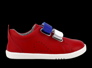 boty Bobux Grass Court Switch Red (Blueberry + White) Velikost boty (EU): 24, Vnitřní délka boty: 160, Vnitřní šířka boty: 63