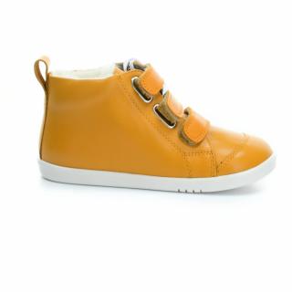 boty Bobux Hi Court Switch Arctic Butterscotch (White/Smoke) Velikost boty (EU): 25, Vnitřní délka boty: 167, Vnitřní šířka boty: 64