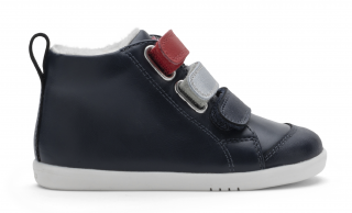 boty Bobux Hi Court Switch Arctic Navy (Red/Silver) Velikost boty (EU): 25, Vnitřní délka boty: 167, Vnitřní šířka boty: 64