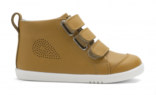 boty Bobux Hi Court  Switch Butterscotch (White/Smoke) Velikost boty (EU): 26, Vnitřní délka boty: 175, Vnitřní šířka boty: 65