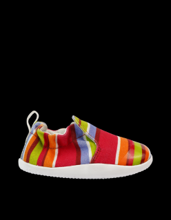 boty Bobux Scamp Guava Stripe Xplorers Velikost boty (EU): 22, Vnitřní délka boty: 143, Vnitřní šířka boty: 62