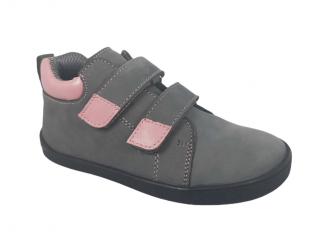boty EF Barefoot Bea grey rose Velikost boty (EU): 27, Vnitřní délka boty: 177, Vnitřní šířka boty: 71