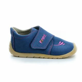 boty Fare 5012252 modré s růžovou (bare) Velikost boty (EU): 21, Vnitřní délka boty: 136, Vnitřní šířka boty: 60