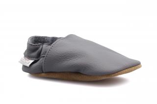 capáčky baBice Plain Dark Grey Velikost boty (EU): 19, Vnitřní délka boty: 125, Vnitřní šířka boty: 62