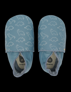 capáčky Bobux Dino Blue (soft sole) Velikost boty (EU): 20, Vnitřní délka boty: 125, Vnitřní šířka boty: 59