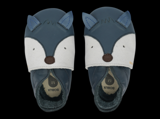 capáčky Bobux Foxy Navy (soft sole) Velikost boty (EU): 20, Vnitřní délka boty: 125, Vnitřní šířka boty: 59