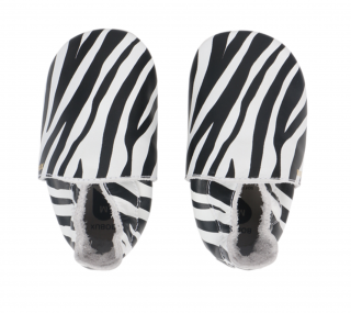 capáčky Bobux Zebra rint White (soft sole) Velikost boty (EU): 20, Vnitřní délka boty: 125, Vnitřní šířka boty: 59