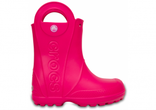 holínky Crocs Handle it Rain Boot - Candy Pink Velikost boty (EU): 24, Vnitřní délka boty: 150, Vnitřní šířka boty: 65