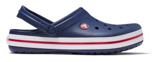 pantofle Crocs Crocband Clog K - Navy/Red AD Velikost boty (EU): 40, Vnitřní délka boty: 255, Vnitřní šířka boty: 98