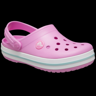 pantofle Crocs Crocband Clog K - Taffy pink rose taffy Velikost boty (EU): 26, Vnitřní délka boty: 160, Vnitřní šířka boty: 70