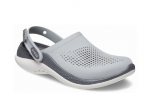 pantofle Crocs Literide Clog Light grey/Slate grey AD Velikost boty (EU): 44, Vnitřní délka boty: 280, Vnitřní šířka boty: 110