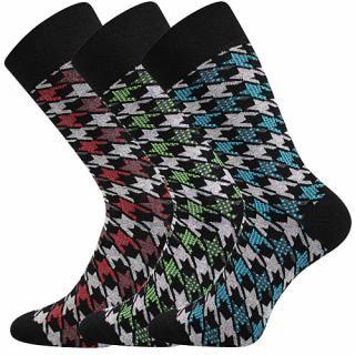 Ponožky Lonka Dikarus mix C pepito, 3 páry Velikost ponožek: 39-42 EU