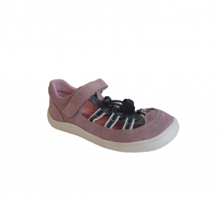 sandály Baby bare Febo Summer Grey/Pink Velikost boty (EU): 24, Vnitřní délka boty: 158, Vnitřní šířka boty: 67