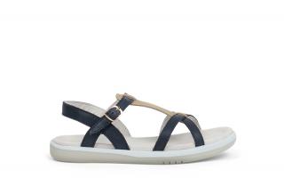 sandály Bobux Pixie Navy/Misty Gold Velikost boty (EU): 29, Vnitřní délka boty: 190, Vnitřní šířka boty: 73