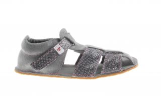 sandály Ef Grey Silver Velikost boty (EU): 23, Vnitřní délka boty: 148, Vnitřní šířka boty: 66