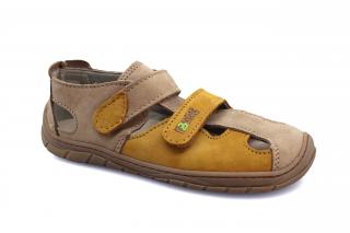 sandály Fare 5262281 béžovo-žluté (bare) Velikost boty (EU): 28