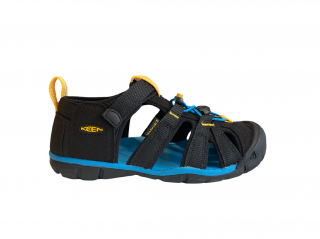 sandály Keen Seacamp II Black/Keen Yellow (CNX) Velikost boty (EU): 33, Vnitřní délka boty: 200, Vnitřní šířka boty: 78