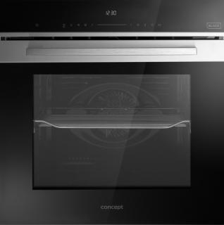 Concept ETV8560bc černá multifunkční vestavná trouba  Doprava zdarma