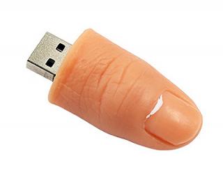 16GB USB flash disk / prst Palec