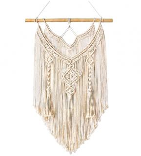 Macramé závěs / BOHO dekorace na zeď 001