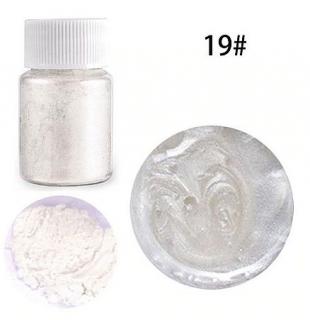 MICA minerální prášková barva 10g / JEDNOTLIVĚ Barva: Pertleťová bílá