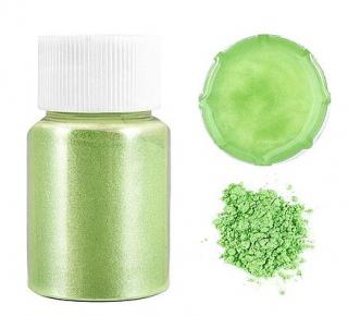 MICA minerální prášková barva 10g / JEDNOTLIVĚ Barva: Zelená