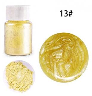 MICA minerální prášková barva 10g / JEDNOTLIVĚ Barva: Žlutá