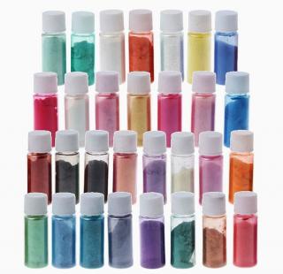 MICA minerální práškové barvy SET 30 Color