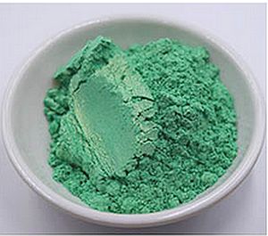 MICA přírodní práškové barvy 25g / JEDNOTLIVĚ Barva: Zelená