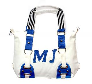 Sportovní taška MJ style / modro-bílá