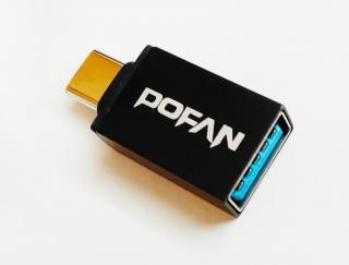 Type-C (male) - USB 3.0 (female) / rovná redukce