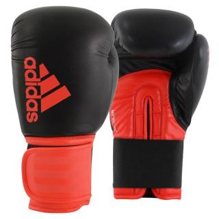 Box rukavice adidas HYBRID 100 černo-červené Váha - unce: 10 oz
