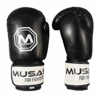 Boxerské rukavice dětské Classic Black/White MUSASHI Váha - unce: 4 oz