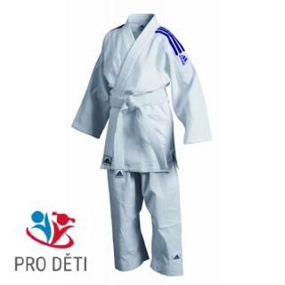 Kimono judo Adidas CLUB (350g) - bílé Na výšku: 100 cm