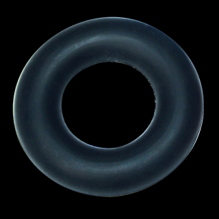 Posilovací kroužek Barva: Černý - tuhý