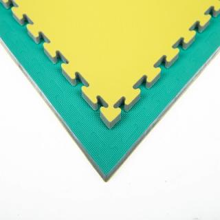 Xgym Tatami puzzle - BASIC 2 cm GREEN/YELLOW Barva: žluto-zelená