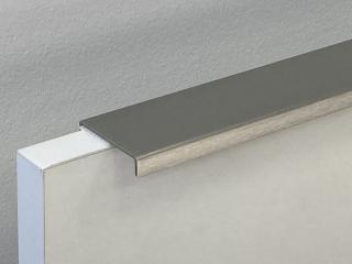 Úchytka na hranu  V0518-032, 064, 128, 736,  1056 L24  nerez WAY Délka 100 mm