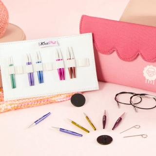 Sada jehlic KnitPro Zing Mini vyměnitelné 5cm