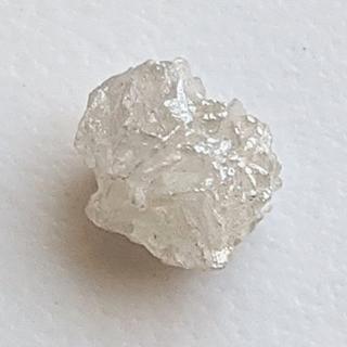 Ebenový prsten s kamenem na přání Kámen: diamant surový bílý, Velikost: M (53-54)